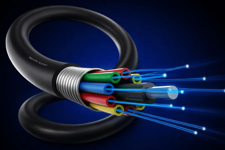 Sistema digital em fibra ótica